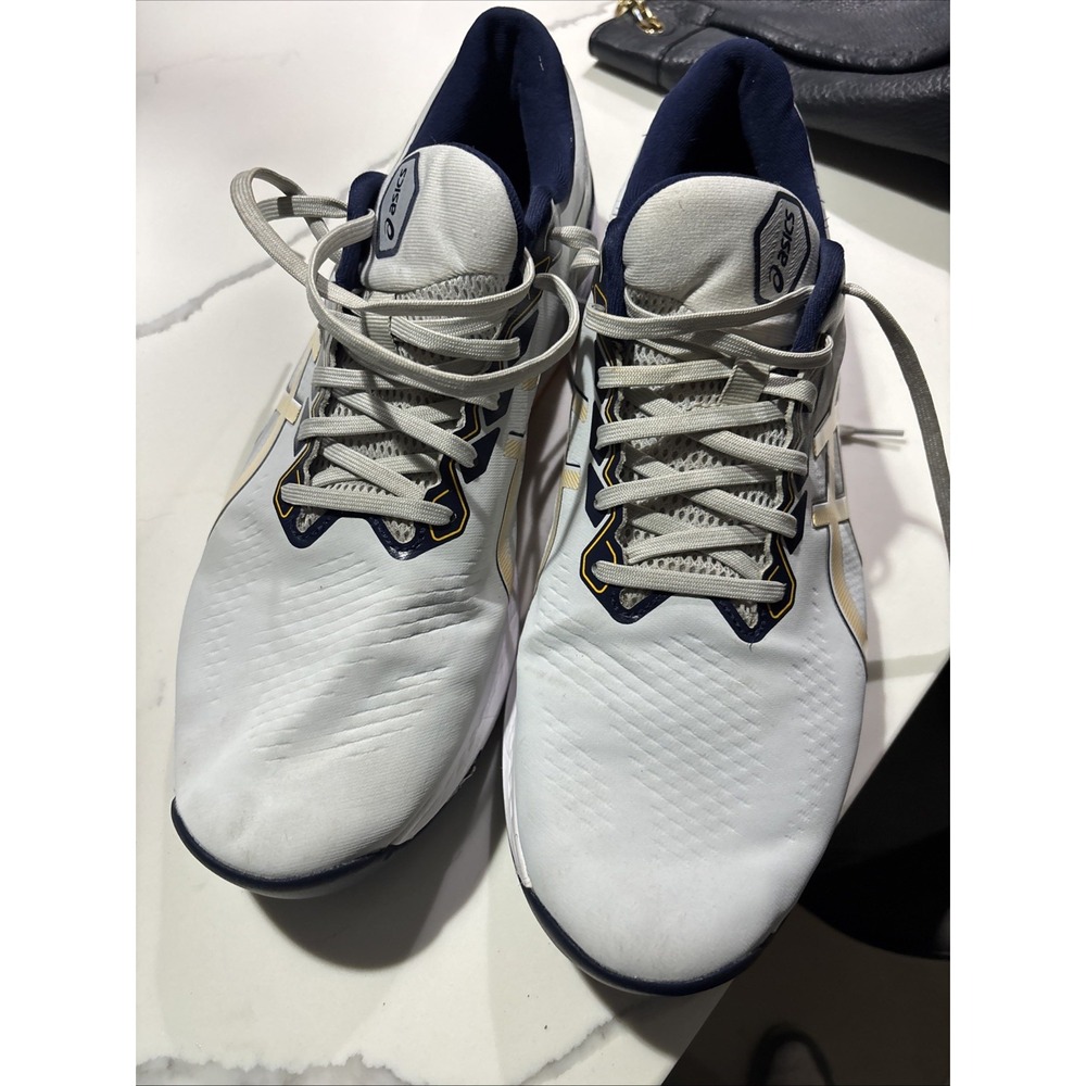 Mens Golf Shoe Asics Gel Kayano Ace 2 Size 14 White/Navy 1111A243-021